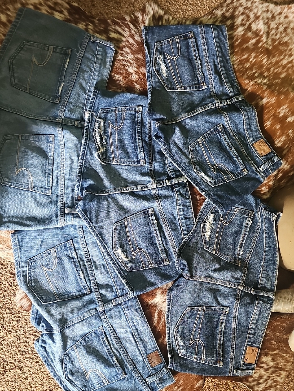 American Eagle Y2K Jean Shorts